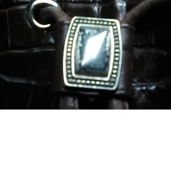 Fossil Brown Alligator Leather Purse 75032 - Picture 9 of 9